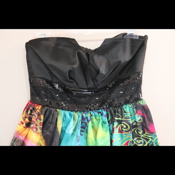 Nordstrom Speechless Strapless Dress (Juniors) - Picture 4 of 8